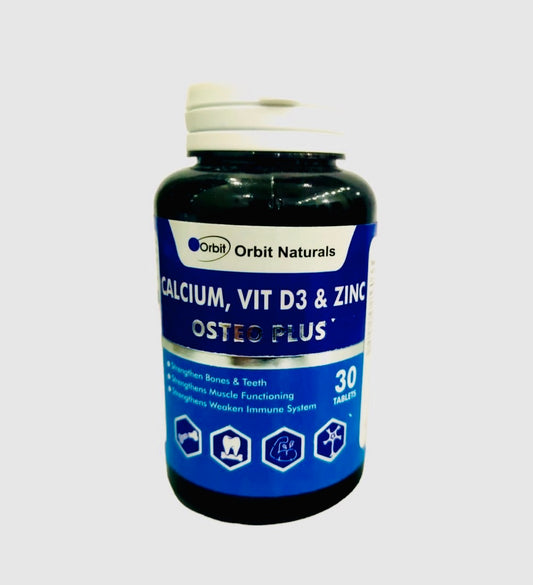 OSTEO PLUS with Calcium VIT D3 & Zinc