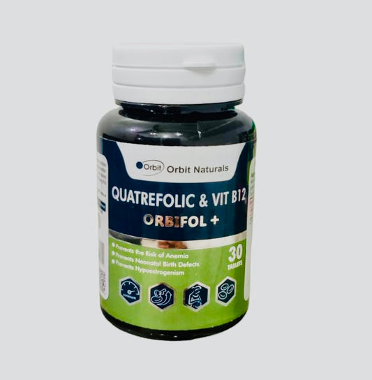 Quaterfolic & VIT B12 ORBIFOL +